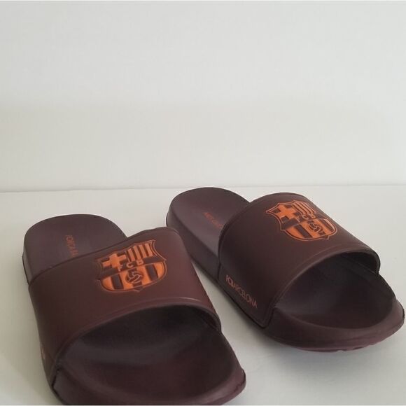 FCB Barcelona Men slippers sz 12 - Picture 2 of 8
